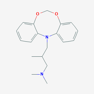 B017974 3-benzo[d][1,3,6]benzodioxazocin-5-yl-N,N,2-trimethylpropan-1-amine CAS No. 107615-76-9