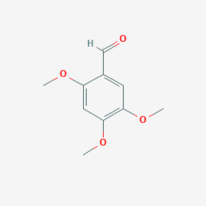 molecular formula C10H12O4 B179766 细辛醛 CAS No. 14374-62-0