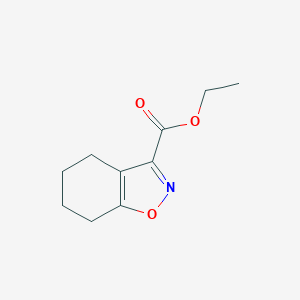 molecular formula C10H13NO3 B179781 Ethyl 4,5,6,7-tetrahydro-1,2-benzoxazole-3-carboxylate CAS No. 1013-14-5