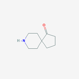 molecular formula C9H15NO B179795 8-Azaspiro[4.5]decan-1-one CAS No. 198133-82-3