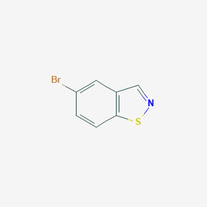 molecular formula C7H4BrNS B179808 5-Bromobenzo[d]isothiazole CAS No. 139037-01-7