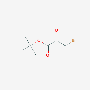 molecular formula C7H11BrO3 B179809 Tert-butyl 3-bromo-2-oxopropanoate CAS No. 16754-73-7