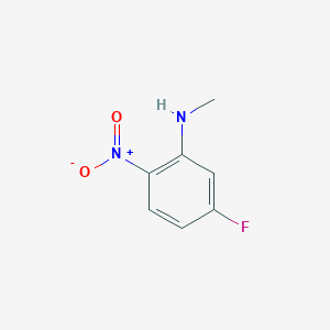 molecular formula C7H7FN2O2 B179810 5-fluoro-N-methyl-2-nitroaniline CAS No. 120381-42-2