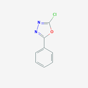molecular formula C8H5ClN2O B179812 2-氯-5-苯基-1,3,4-恶二唑 CAS No. 1483-31-4