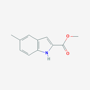 molecular formula C11H11NO2 B179830 Methyl 5-methyl-1H-indole-2-carboxylate CAS No. 102870-03-1