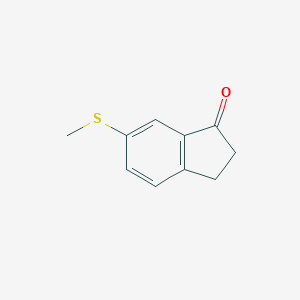 molecular formula C10H10OS B179869 6-(甲硫基)-1-茚满酮 CAS No. 138485-82-2