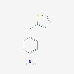 B179958 4-(Thien-2-ylmethyl)aniline CAS No. 129136-65-8