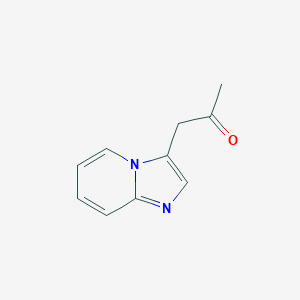 B179969 1-(Imidazo[1,2-a]pyridin-3-yl)propan-2-one CAS No. 136117-83-4