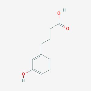 molecular formula C10H12O3 B179983 4-(3-Hydroxyphenyl)butanoic acid CAS No. 103324-16-9