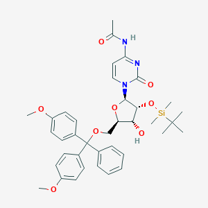 molecular formula C38H47N3O8Si B180004 5-O-DMT-2-O-TBDMS-N-Ac-cytidine CAS No. 121058-85-3