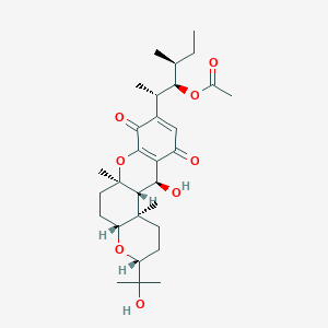 molecular formula C30H44O8 B018001 耳螺醌 A CAS No. 32450-25-2