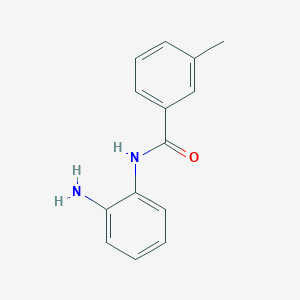 molecular formula C14H14N2O B180019 N-(2-Aminophenyl)-3-methylbenzamide CAS No. 175714-50-8