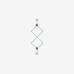 molecular formula C5H10N2 B180030 2,6-Diazaspiro[3.3]heptane CAS No. 174-77-6
