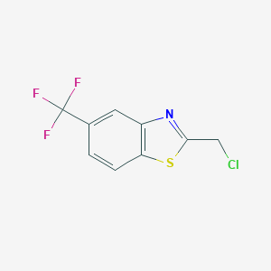 B180045 2-(Chloromethyl)-5-(trifluoromethyl)benzo[d]thiazole CAS No. 110704-50-2