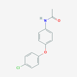 molecular formula C14H12ClNO2 B180046 N-[4-(4-chlorophenoxy)phenyl]acetamide CAS No. 76543-08-3