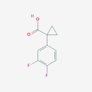 B180065 1-(3,4-Difluorophenyl)cyclopropanecarboxylic acid CAS No. 186347-67-1