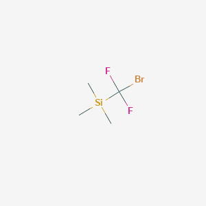 molecular formula C4H9BrF2Si B180072 (溴二氟甲基)三甲基硅烷 CAS No. 115262-01-6