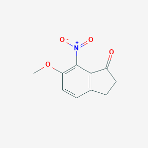 B180080 6-Methoxy-7-nitro-1-indanone CAS No. 196597-96-3