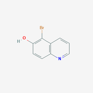 molecular formula C9H6BrNO B180085 5-溴喹啉-6-醇 CAS No. 115581-09-4