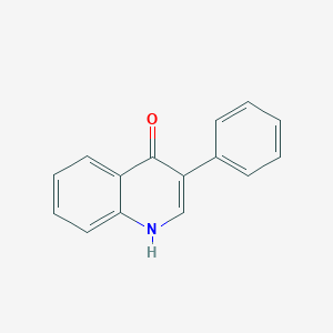 molecular formula C15H11NO B180093 3-Phenylquinolin-4(1h)-one CAS No. 17052-37-8