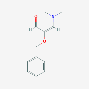 B180102 2-(Benzyloxy)-3-(dimethylamino)acrylaldehyde CAS No. 143462-35-5