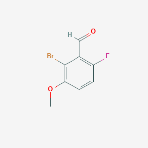 B180106 2-Bromo-6-fluoro-3-methoxybenzaldehyde CAS No. 154650-22-3