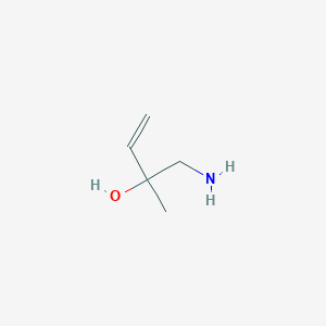 B180154 1-Amino-2-methylbut-3-en-2-ol CAS No. 15158-22-2