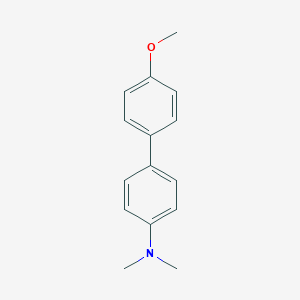 molecular formula C15H17NO B180176 4-(4-methoxyphenyl)-N,N-dimethylaniline CAS No. 18158-44-6