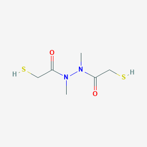 1,2-Bis(mercaptoacetyl)-1,2-dimethylhydrazine
