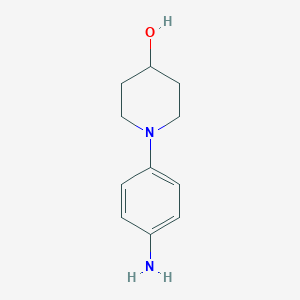 B180193 1-(4-Aminophenyl)piperidin-4-ol CAS No. 142752-12-3