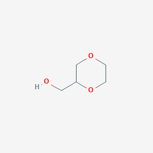 molecular formula C5H10O3 B180225 (1,4-二氧六环-2-基)甲醇 CAS No. 143669-41-4