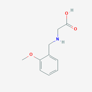 molecular formula C10H13NO3 B180229 N-(2-methoxybenzyl)glycine CAS No. 124589-79-3