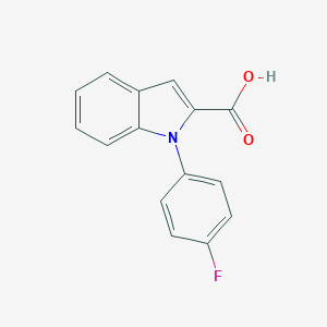 B180235 4-Fluorophenyl-1H-indole-2-carboxylic acid CAS No. 139774-25-7