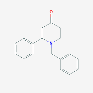 B180240 1-Benzyl-2-phenylpiperidin-4-one CAS No. 167705-56-8