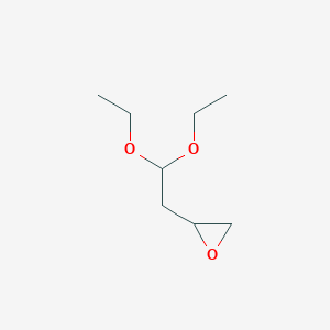 B180253 2-(2,2-Diethoxyethyl)oxirane CAS No. 13269-78-8