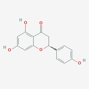 B180267 (2R)-5,7-dihydroxy-2-(4-hydroxyphenyl)-2,3-dihydro-4H-chromen-4-one CAS No. 17654-19-2