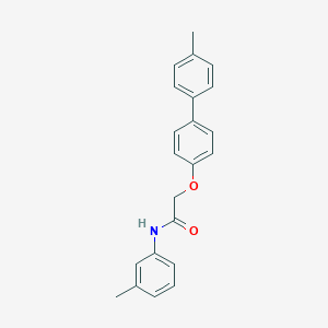 B180272 N-(3-methylphenyl)-2-[4-(4-methylphenyl)phenoxy]acetamide CAS No. 6150-05-6