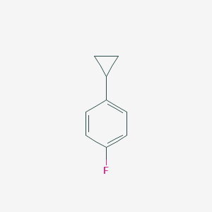 molecular formula C9H9F B180297 1-环丙基-4-氟苯 CAS No. 18511-60-9