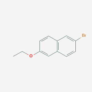 molecular formula C12H11BrO B180342 2-溴-6-乙氧基萘 CAS No. 66217-19-4