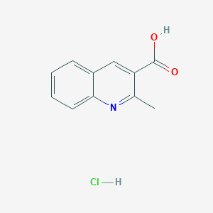 molecular formula C11H10ClNO2 B180359 2-Methylquinoline-3-carboxylic acid hydrochloride CAS No. 103907-11-5