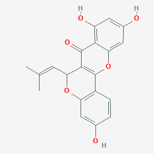 molecular formula C20H16O6 B180364 环香树酚 CAS No. 145643-96-5