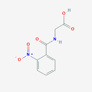 B180374 2-(2-Nitrobenzamido)acetic acid CAS No. 10167-23-4