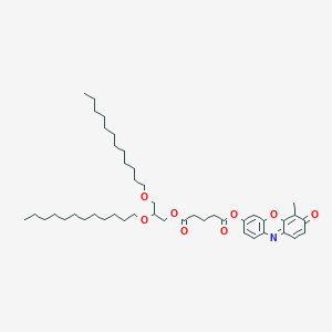 molecular formula C45H69NO8 B180385 脂肪酶底物 CAS No. 195833-46-6
