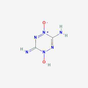 molecular formula C2H4N6O2 B180427 1,2,4,5-Tetrazine-3,6-diamine, 1,4-dioxide CAS No. 153757-93-8