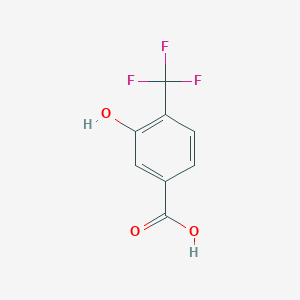 molecular formula C8H5F3O3 B180444 3-hydroxy-4-(trifluoromethyl)benzoic Acid CAS No. 126541-87-5