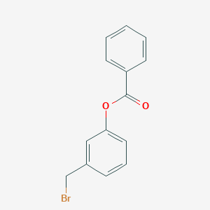 molecular formula C14H11BrO2 B180447 3-(Bromomethyl)phenyl benzoate CAS No. 129250-89-1