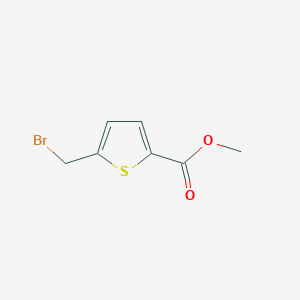 molecular formula C7H7BrO2S B180453 Methyl 5-(bromomethyl)thiophene-2-carboxylate CAS No. 108499-32-7