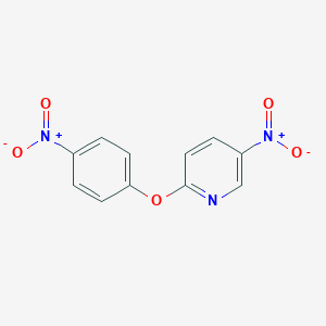 B180480 5-Nitro-2-(4-nitrophenoxy)pyridine CAS No. 129199-42-4