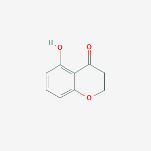 molecular formula C9H8O3 B180507 5-Hydroxychroman-4-one CAS No. 13849-19-9