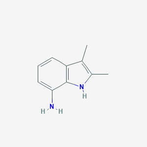 molecular formula C10H12N2 B180536 2,3-dimethyl-1H-indol-7-amine CAS No. 101832-73-9